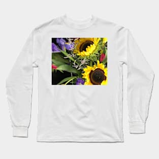 Sunflower vibes Long Sleeve T-Shirt